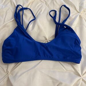 No Boundaries Women's Blue Swim Top